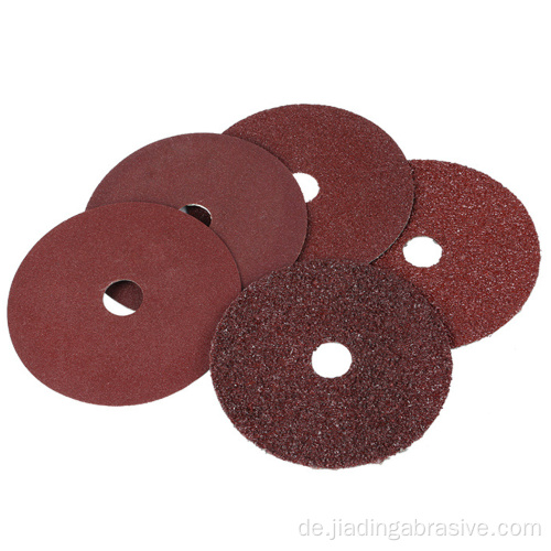 abrasives Polierfiberscheibenpapier 100mm Kreislöcher